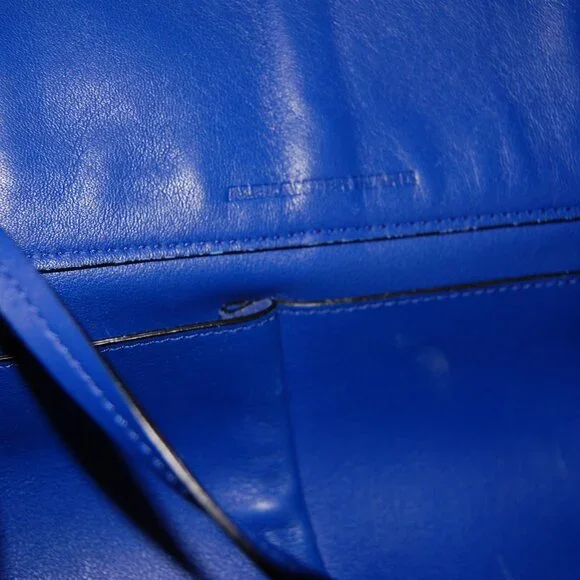 ❤️Alexander Wang ITALY Real Soft Leather Bag Double Prisma Shopper Tote Handbag - Picture 12 of 12